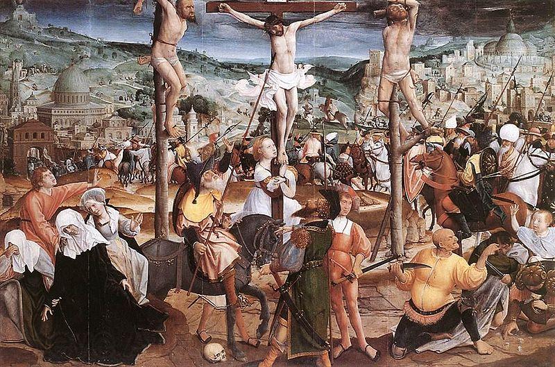 Jan provoost Crucifixion